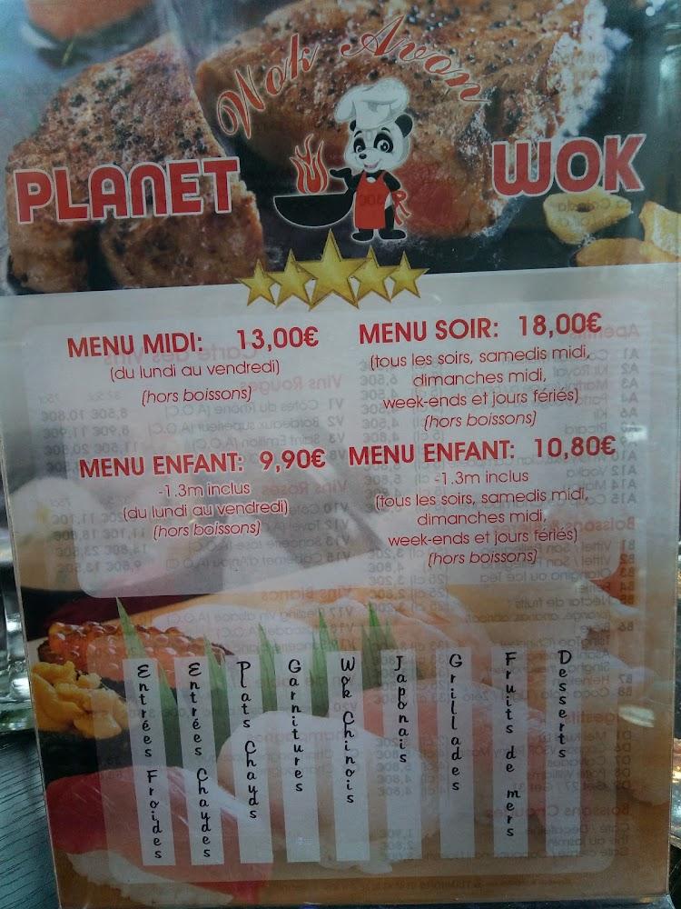 Planet Wok - Menu Image 2